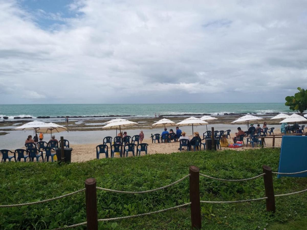 Estudio Marulhos, Varanda Com Vista De Mar E Parque Aquatico, A Beira-Mar Mar De Muro Alto, Com Wi-Fi, Restaurante, Estacionamento E A 10' De Pôrto das Galinhas Kültér fotó
